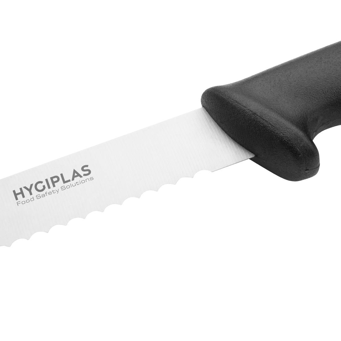 Hygiplas Bread Knife Black 20cm