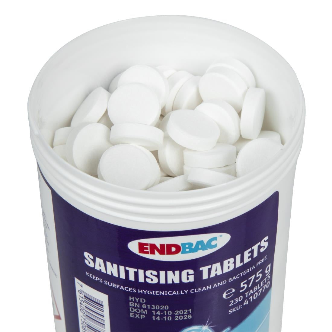 Endbac Sanitising Tablets (230 Pack)