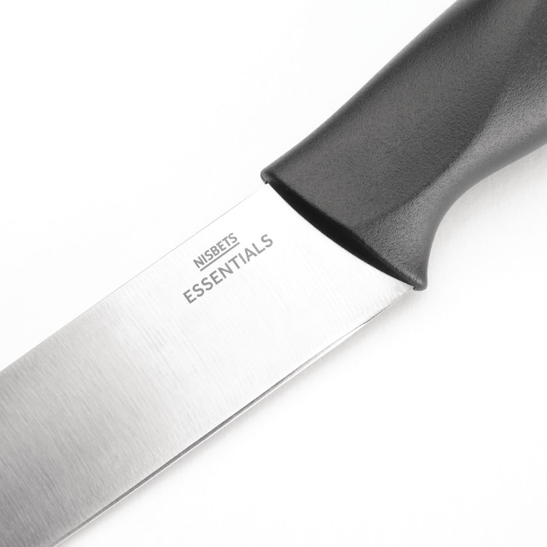 Nisbets Essentials 5-Piece Knife Set with Block