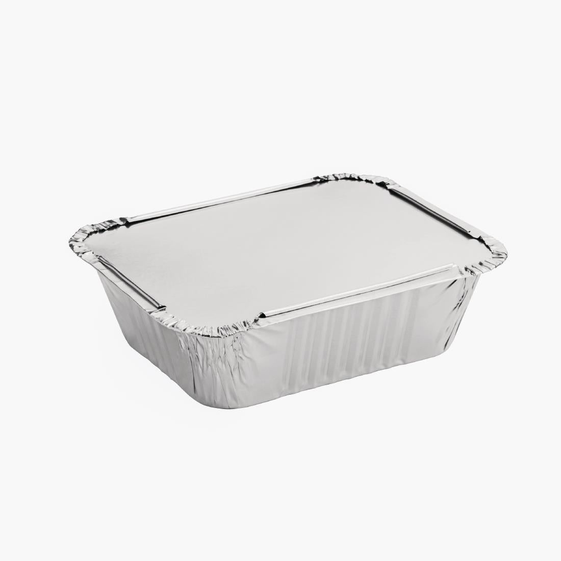 Fiesta Waxed Lids for Medium Foil Containers (500 Pack)