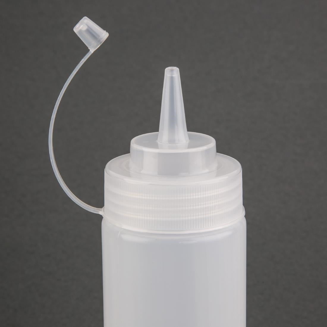 Nisbets Essentials Squeeze Sauce Bottles 12oz (6 Pack)