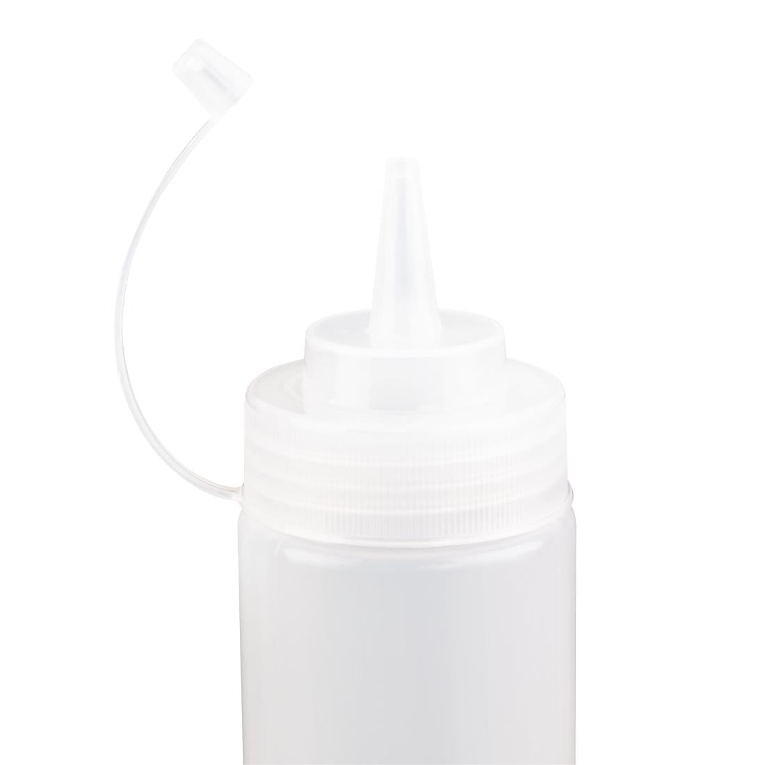 Nisbets Essentials Squeeze Sauce Bottles 12oz (6 Pack)