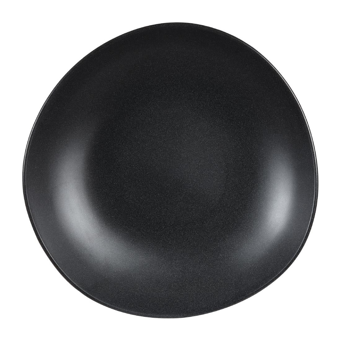 Alchemy Melamine Trace Granite Black Melamine Bowls 380mm (2 Pack)