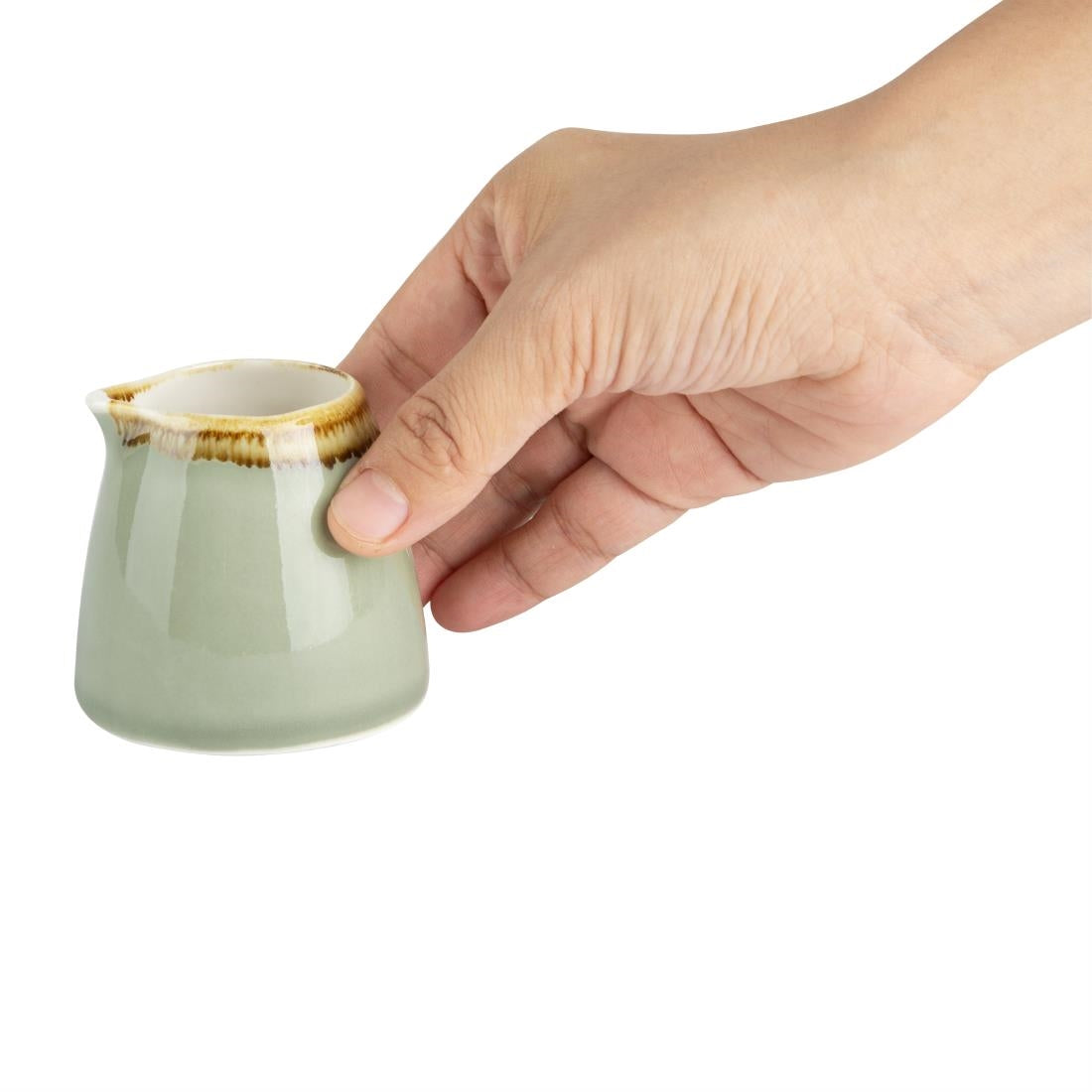 Olympia Kiln Milk Jugs Moss 96ml (6 Pack)