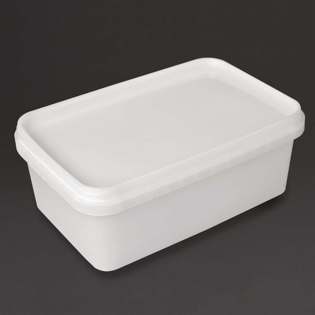 Fiesta Reusable Ice Cream Container 1.2Ltr (40 Pack)