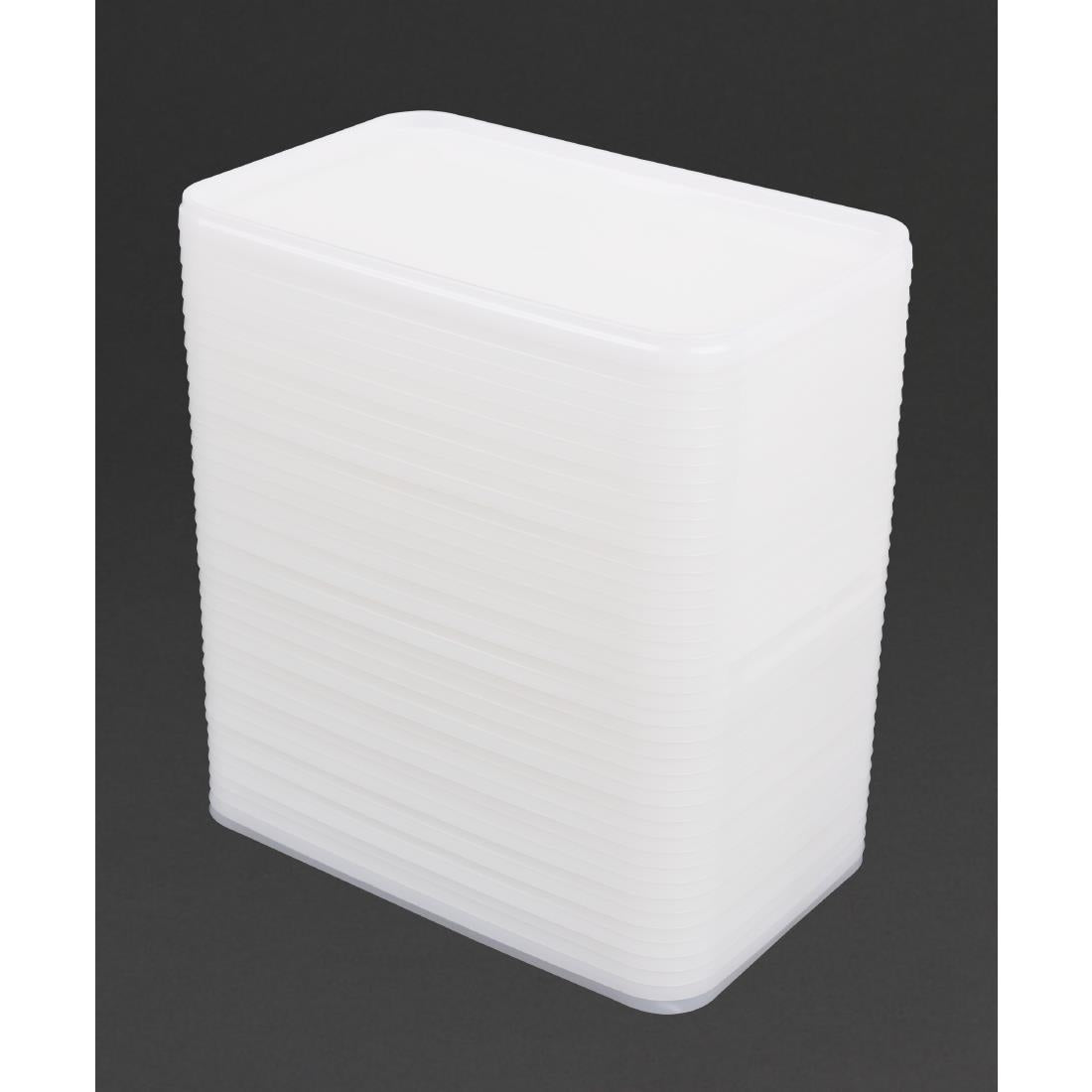 Fiesta Reusable Ice Cream Container Lid for 1.2Ltr (40 Pack)