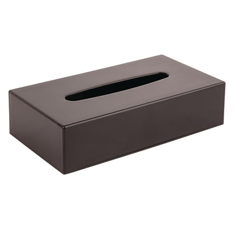 Hotel Complimentary Black Rectangular Tissue Holder