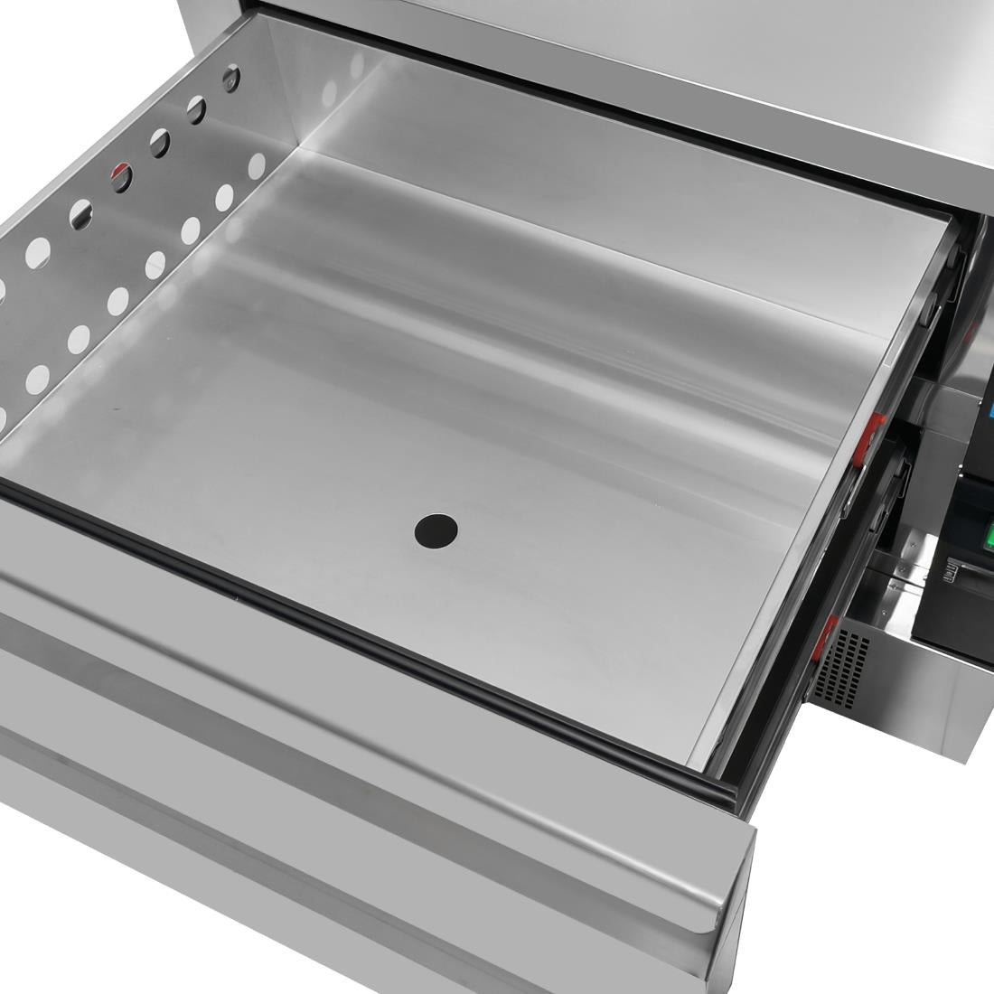 Polar U-Series Double Drawer Dual Temperature Counter Fridge Freezer 6xGN