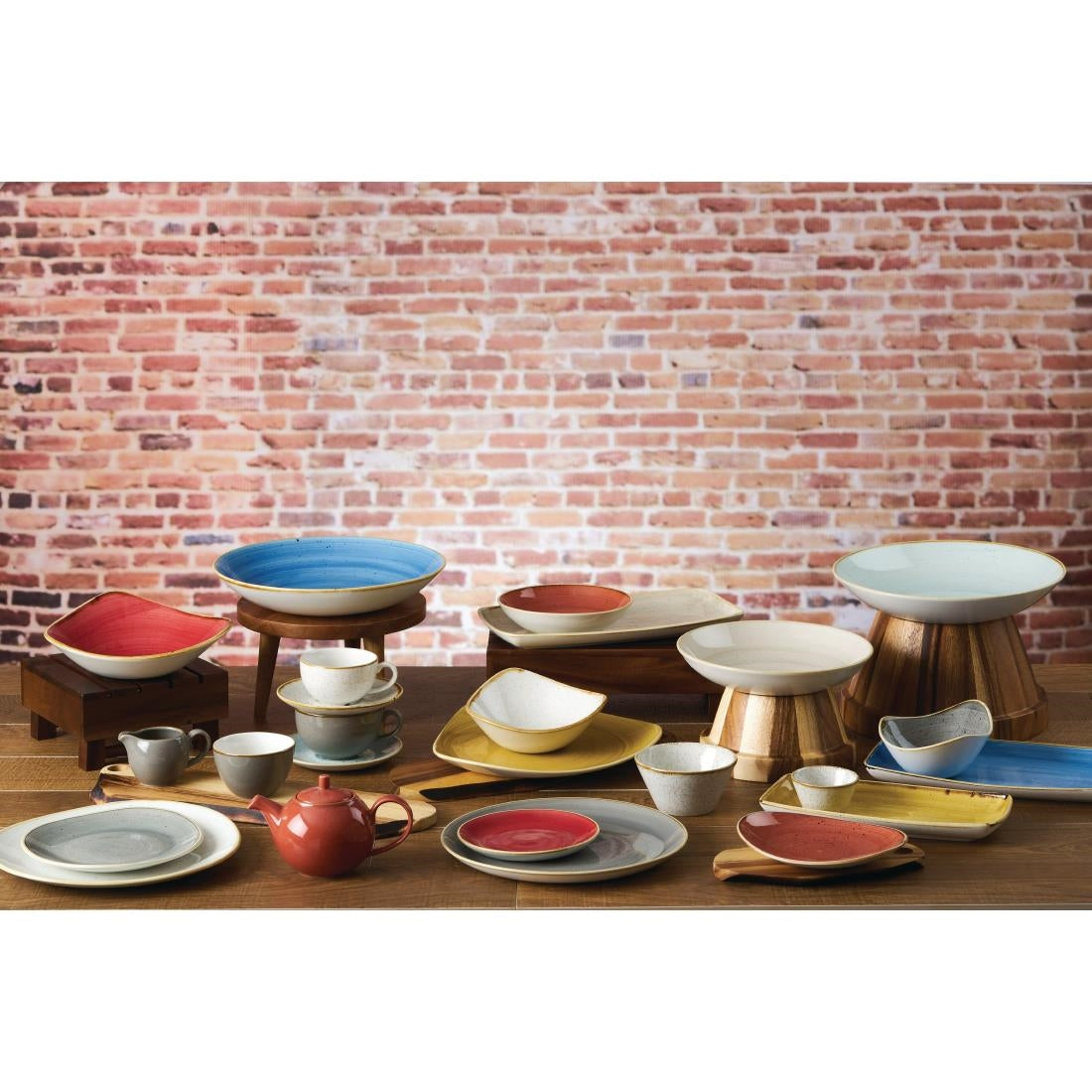 Churchill Stonecast Round Plates Barley White 286mm (12 Pack)