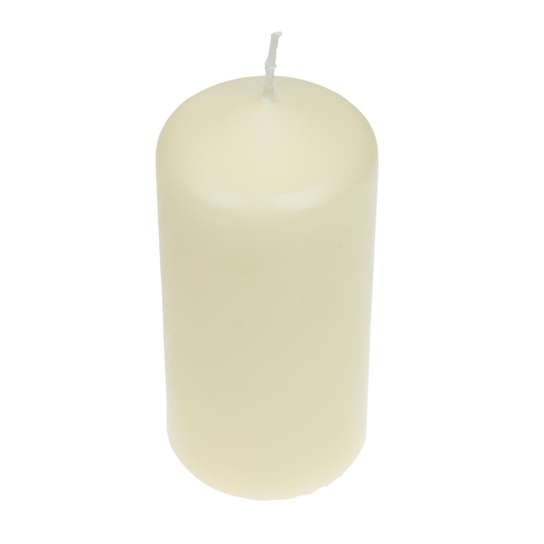 Bolsius Tall Pillar Candles Ivory 120mm (12 Pack)