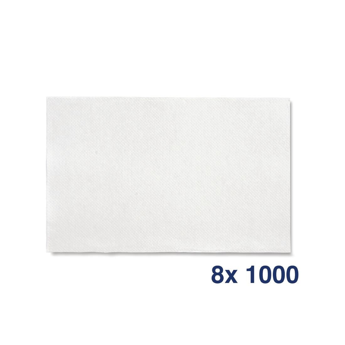 Tork Xpressnap Extra Soft Dispenser Napkin White 2Ply 1/2 Fold (8 Pack)