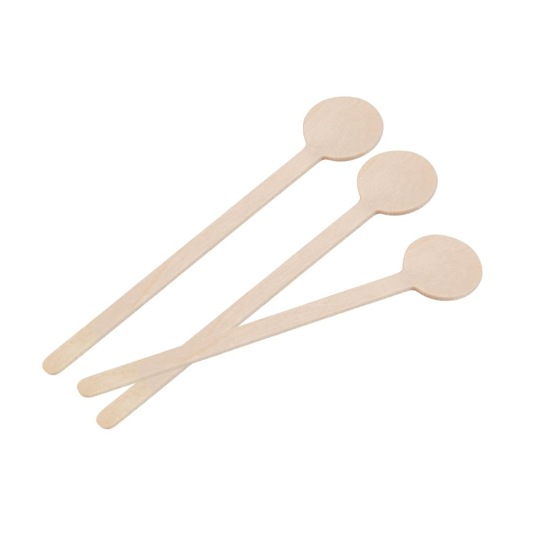 Fiesta Compostable Wooden Cocktail Stirrers 100mm (100 Pack)
