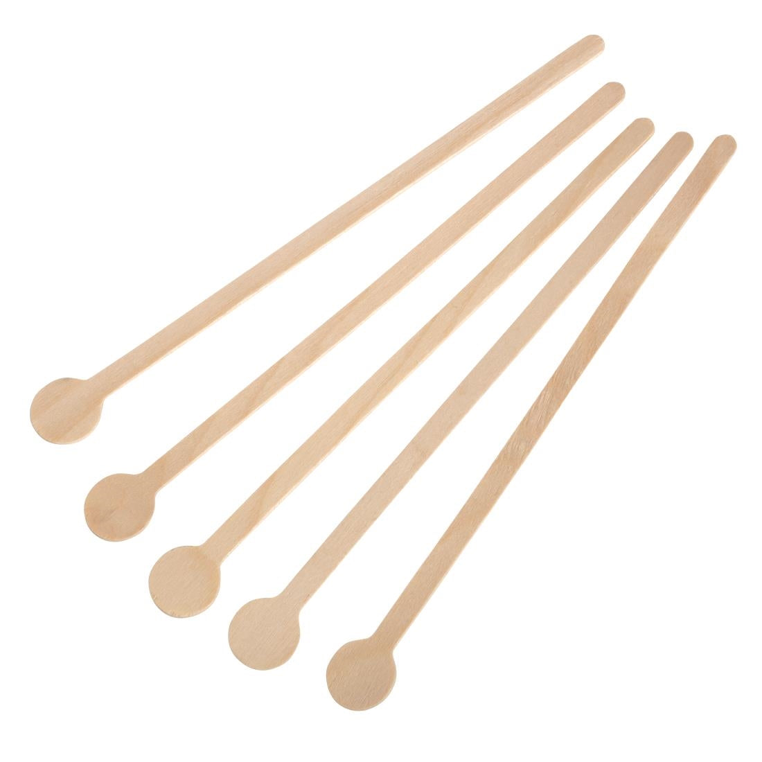 Fiesta Compostable Wooden Cocktail Stirrers 200mm (100 Pack)