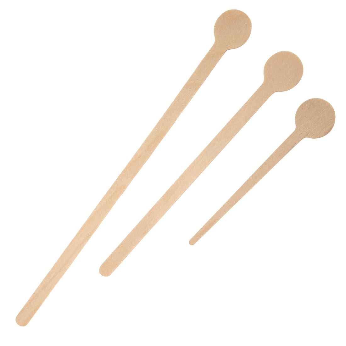 Fiesta Compostable Wooden Cocktail Stirrers 200mm (100 Pack)
