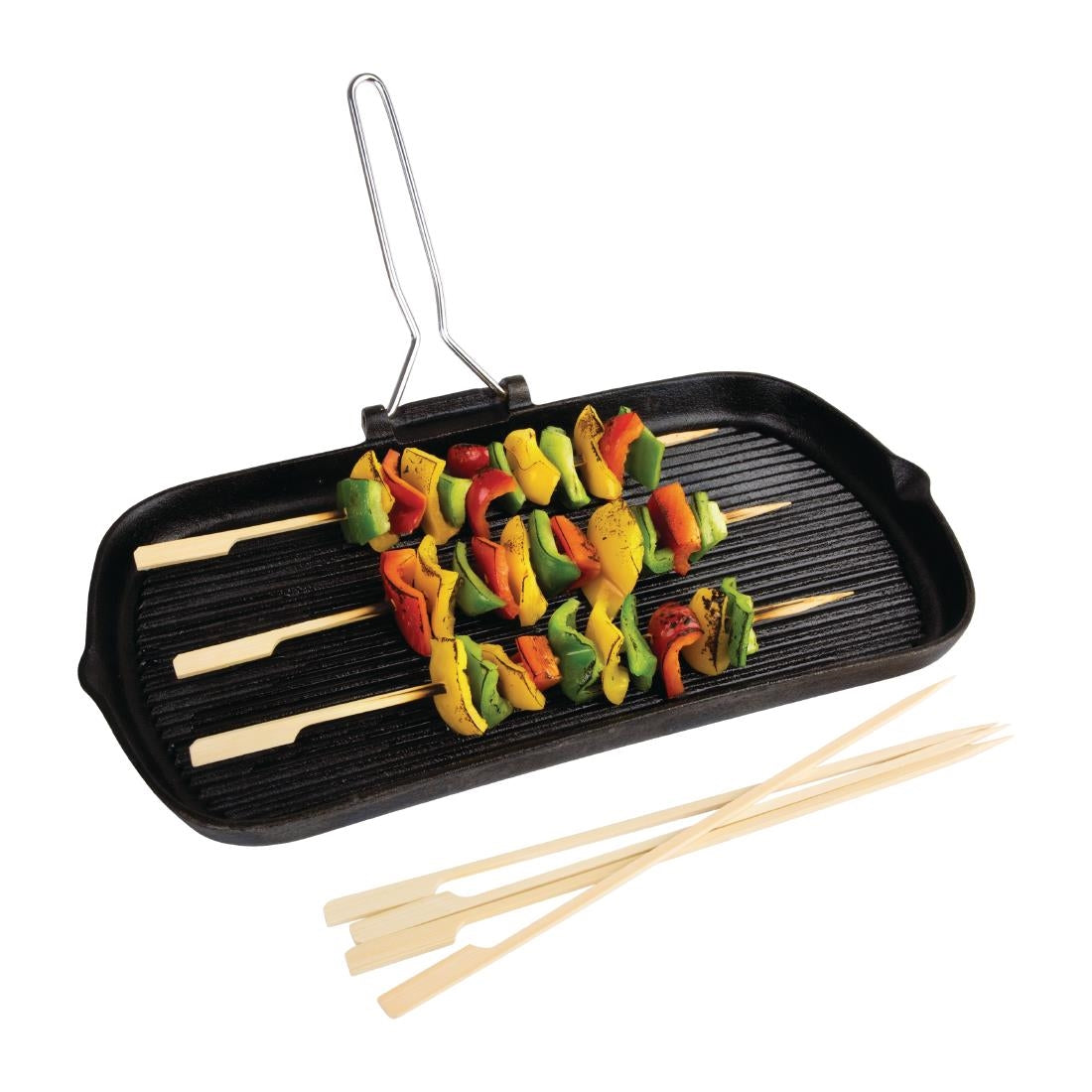 Fiesta Compostable Bamboo Paddle Skewers 240mm (100 Pack)