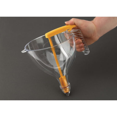 Matfer Bourgeat Piston Funnel with Stand 1.5Ltr