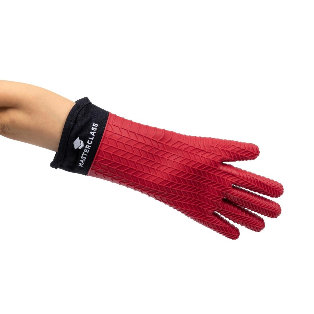 MasterClass Seamless Silicone Oven Glove with Cotton Sleeve