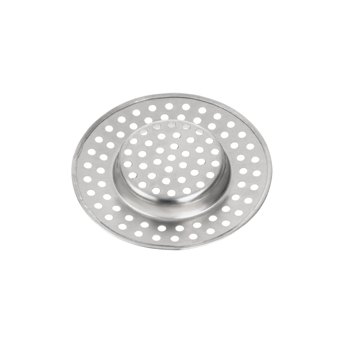 KitchenCraft Stainless Steel Large Hole Sink Strainer 75mm