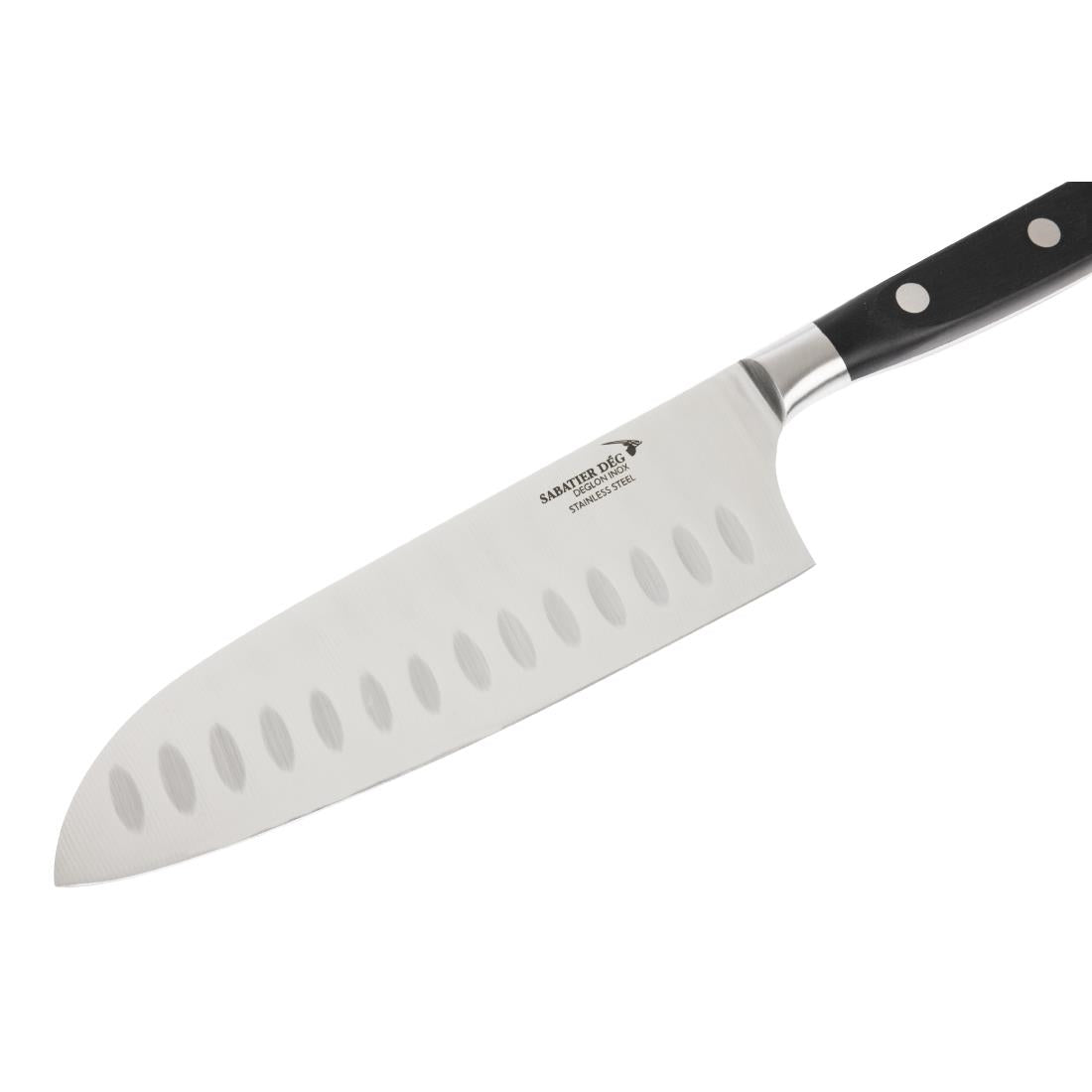 Deglon Sabatier Santoku Knife Black 18.3cm