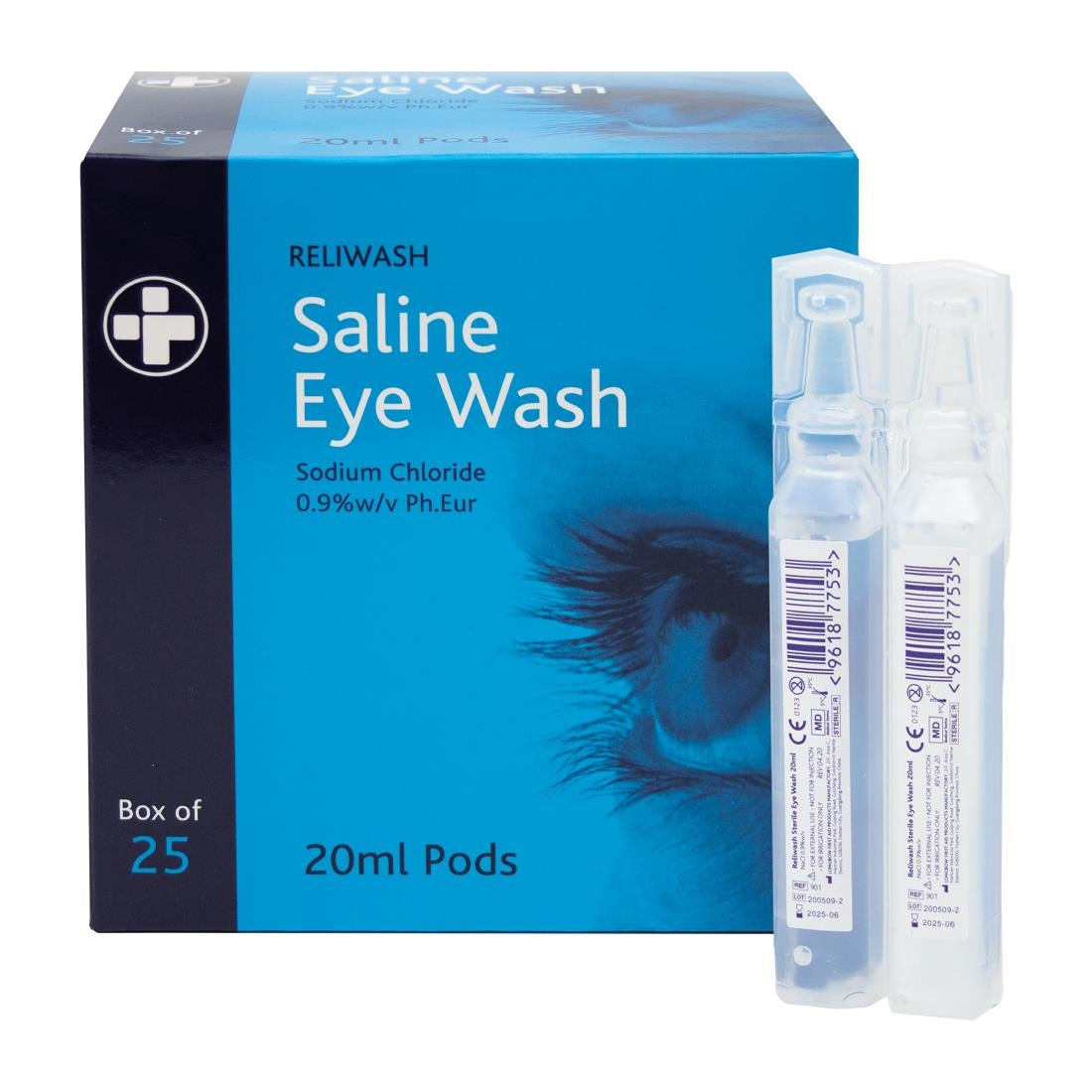 Eye Wash Pods - 20ml (25 Pack)