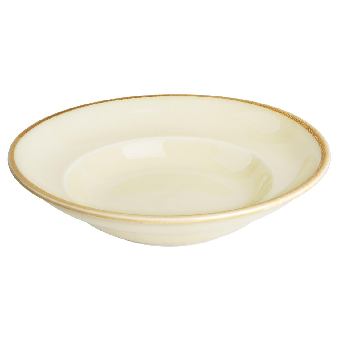 Olympia Kiln Pasta Bowls Sandstone 250mm (4 Pack)