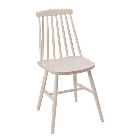 Fameg Farmhouse Angled Side Chairs White (2 Pack)
