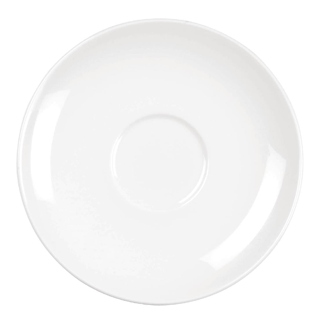 Churchill Alchemy Sequel White Espresso Saucers 125mm (6 Pack)