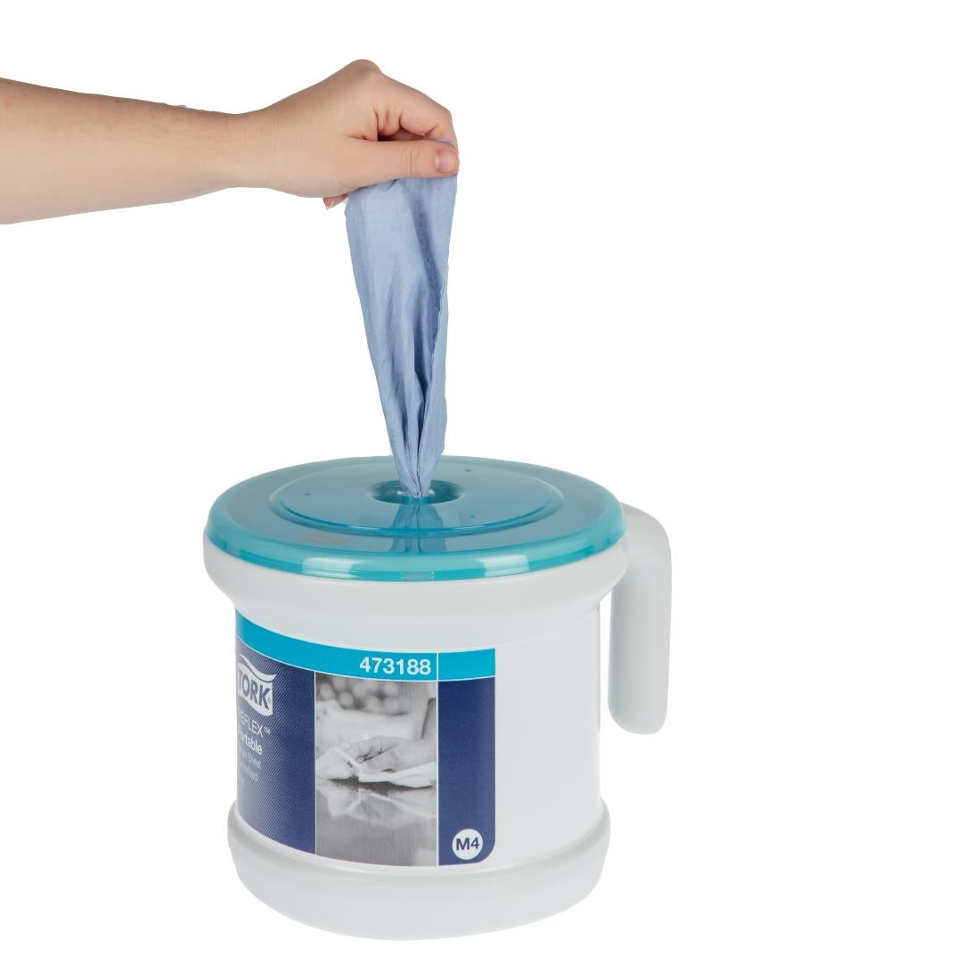 Tork Reflex Centrefeed Paper Towel & Dispenser White/Turquoise M4