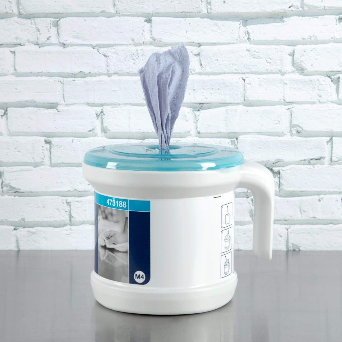 Tork Reflex Centrefeed Paper Towel & Dispenser White/Turquoise M4