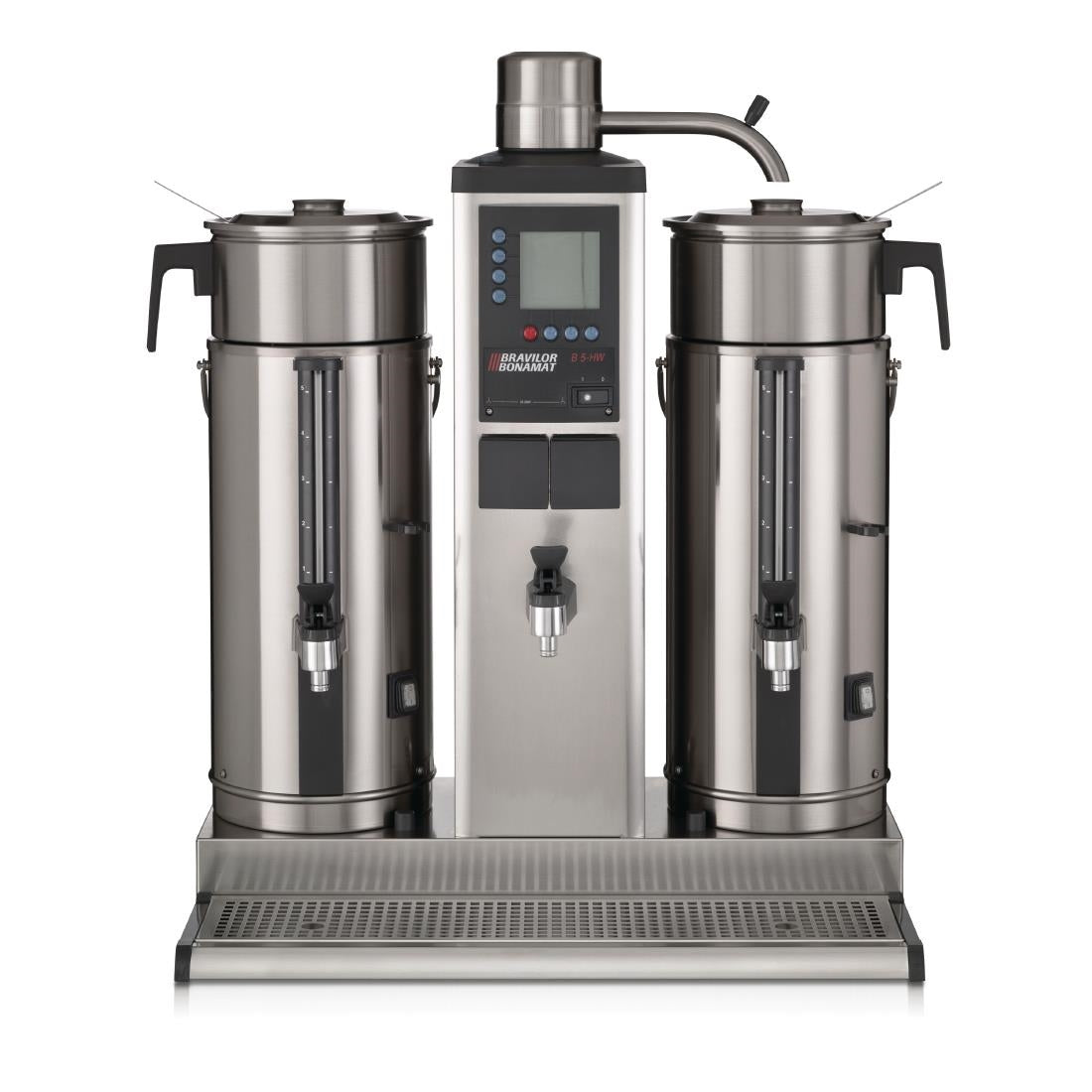 Bravilor B20 HW Bulk Coffee Brewer with 2x20Ltr Coffee Urns and Hot Water Tap 3 Phase