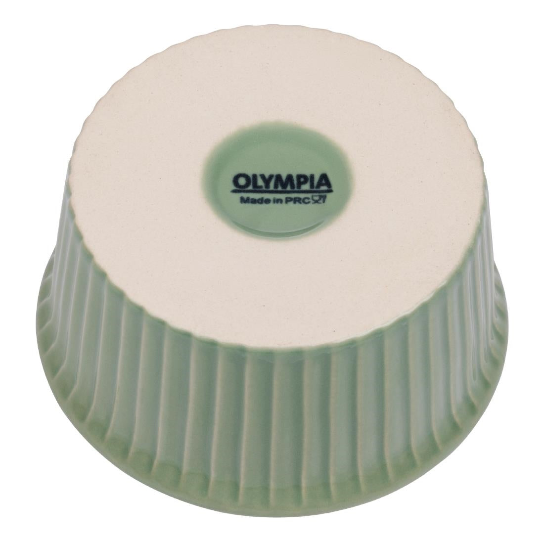 Olympia Pastel Ramekins Green 90mm (12 Pack)