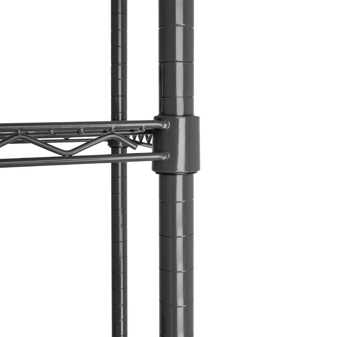 Nisbets Essentials 3 Tier Coated Shelving Unit 1820 x 915 x 457mm