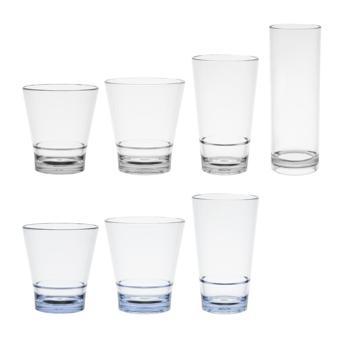 Olympia Kristallon SAN Hiball Tumblers 360ml (6 Pack)
