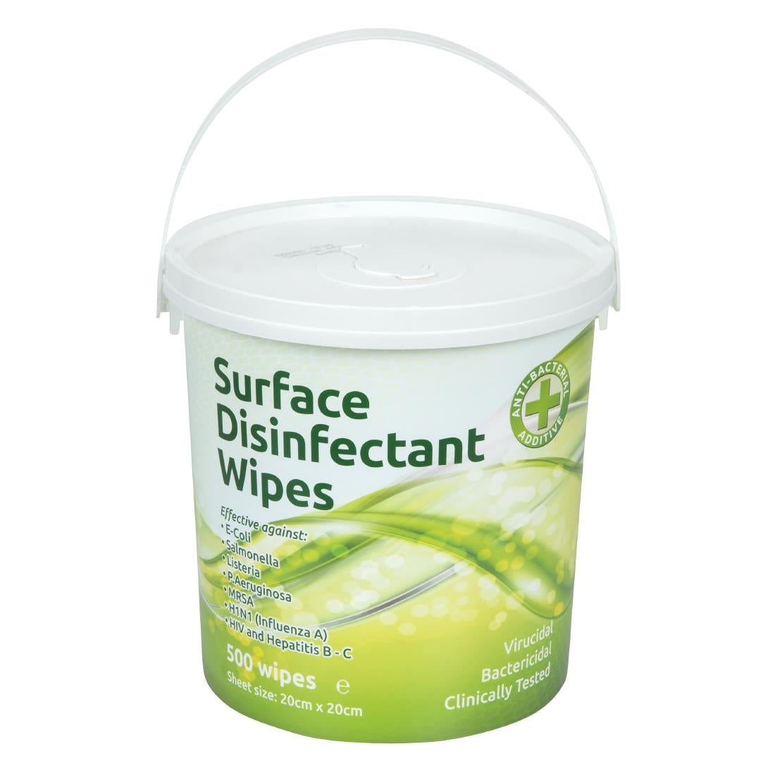 EcoTech Disinfectant Surface Wipes Bucket (500 Pack)