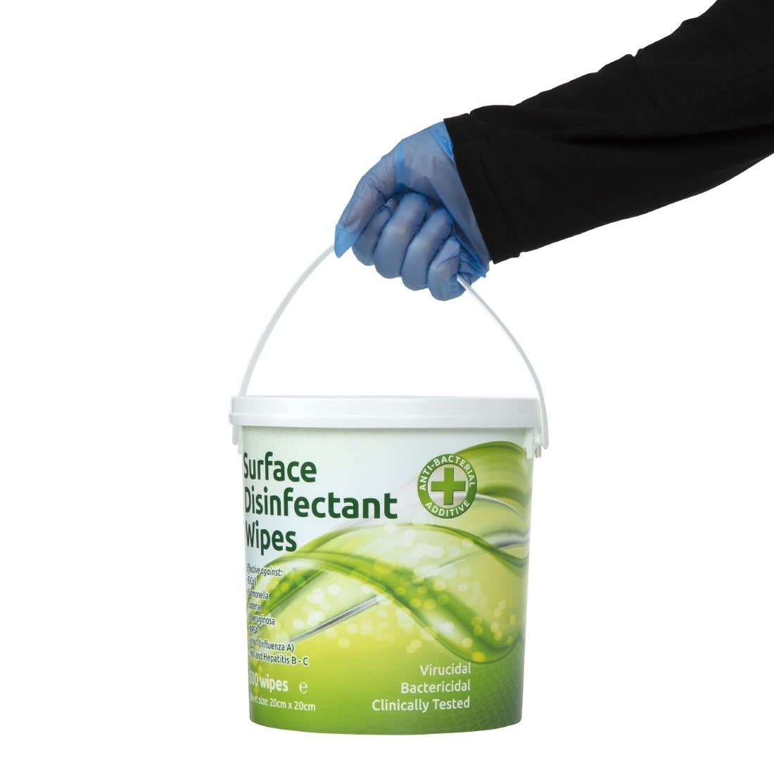 EcoTech Disinfectant Surface Wipes Bucket (500 Pack)