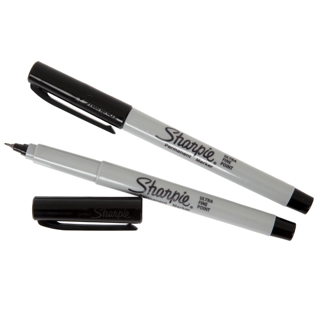 Sharpie Ultra Fine Permanent Marker Black (2 Pack)