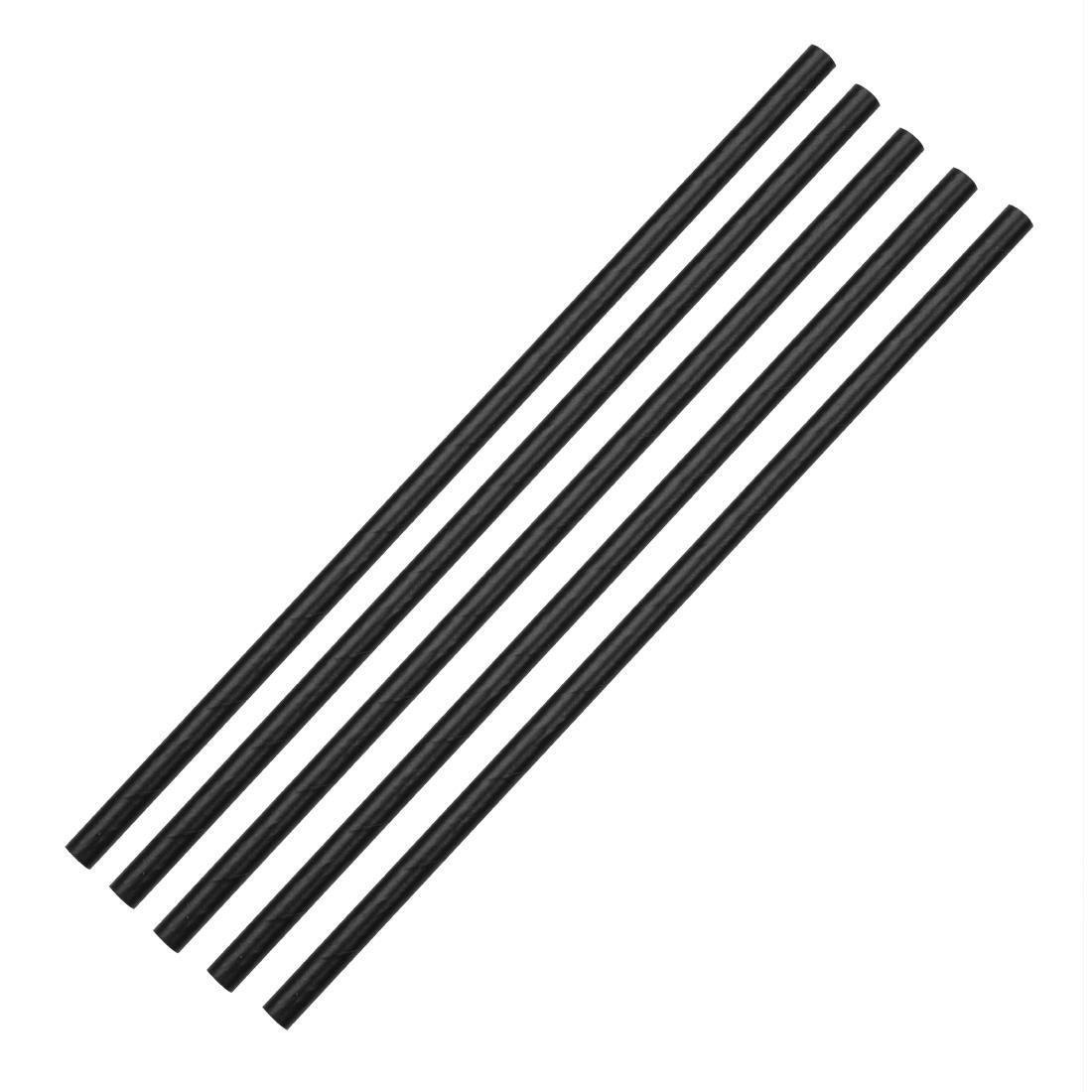 Black Paper Straws