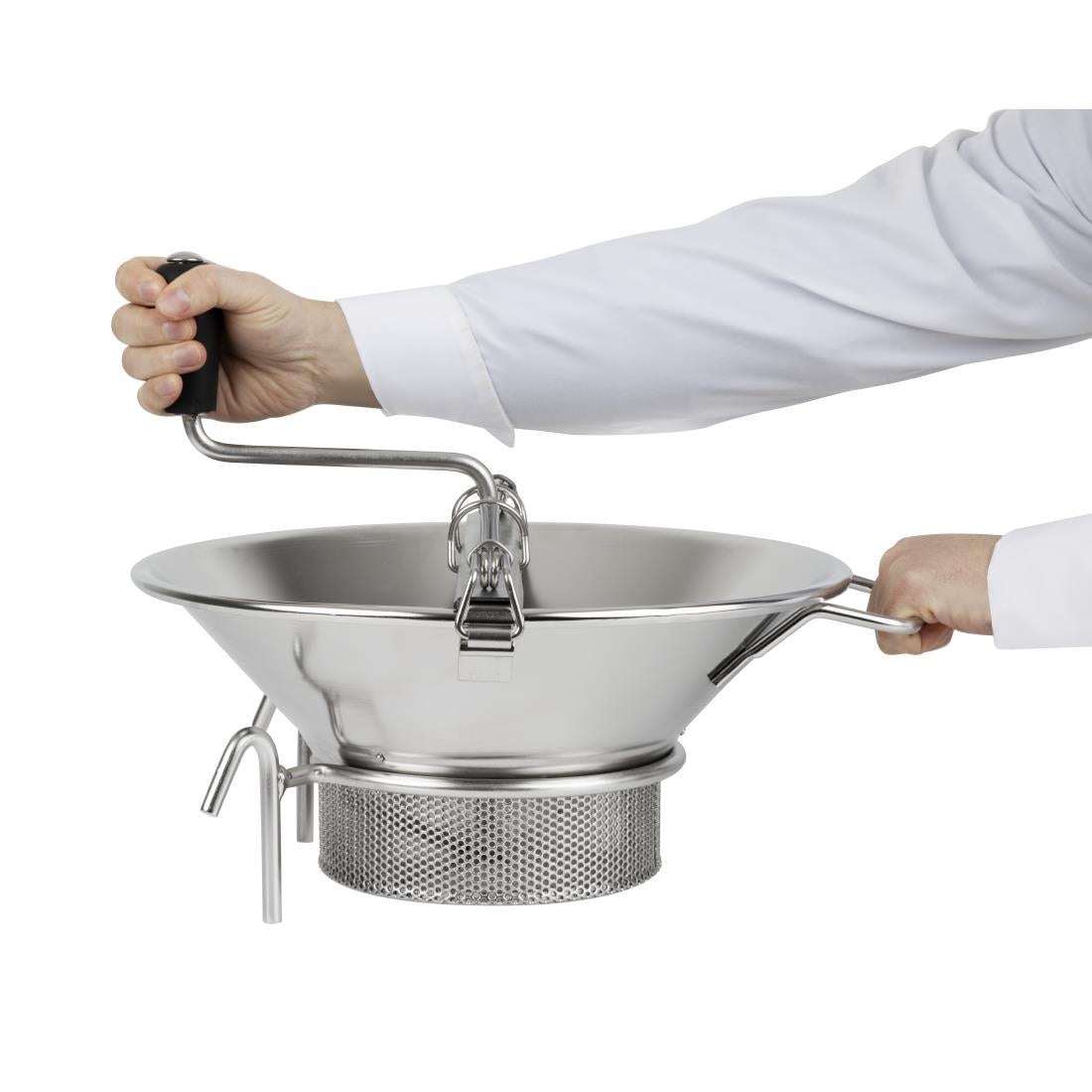 Triturator Stainless Steel - 35cm with Sieve 3mm