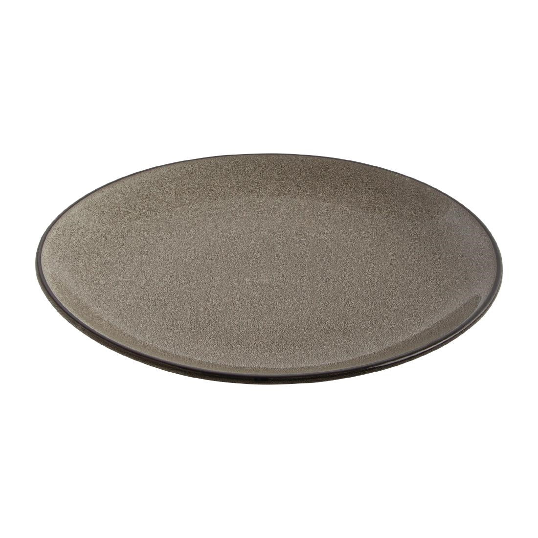 Olympia Mineral Coupe Plates 280mm (4 Pack)