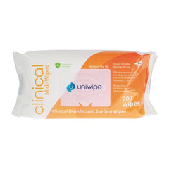 Uniwipe Clinical Disinfectant Surface Wipes (200 Pack)