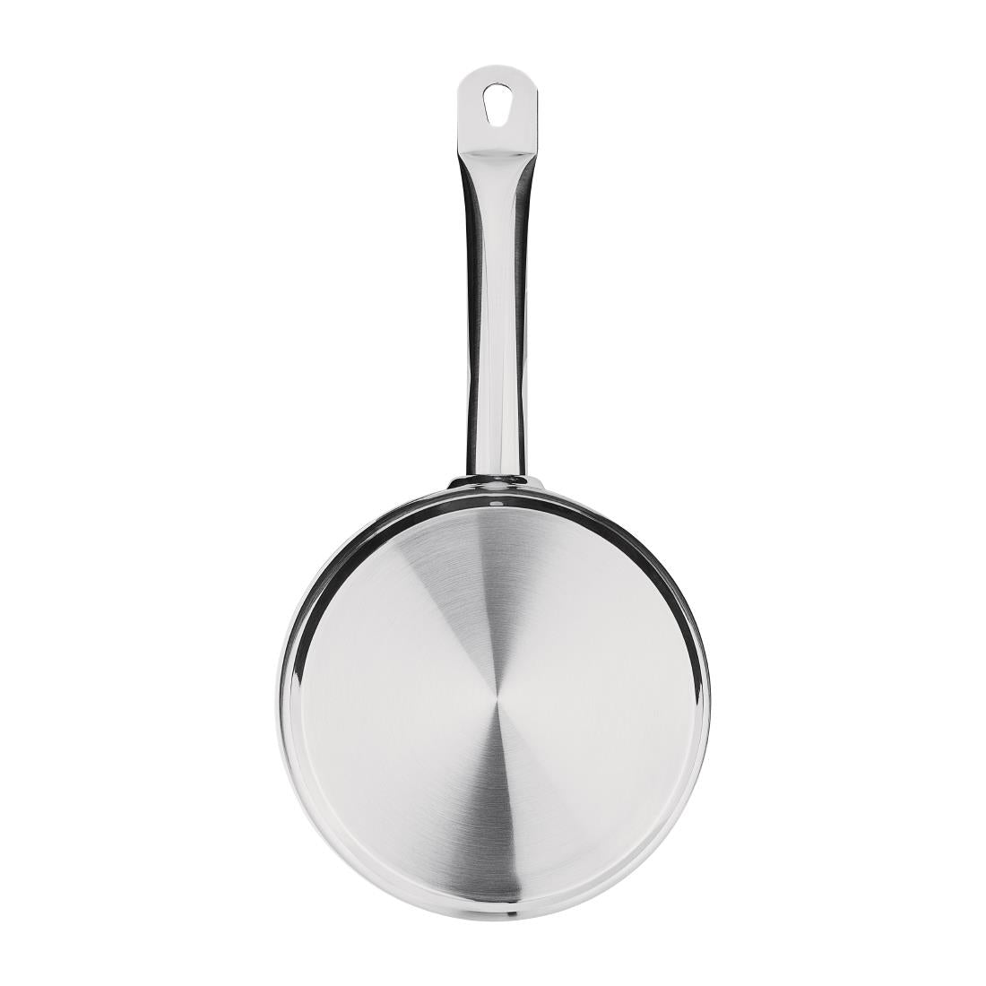 Nisbets Essentials Stainless Steel Saucepan with Lid 20cm