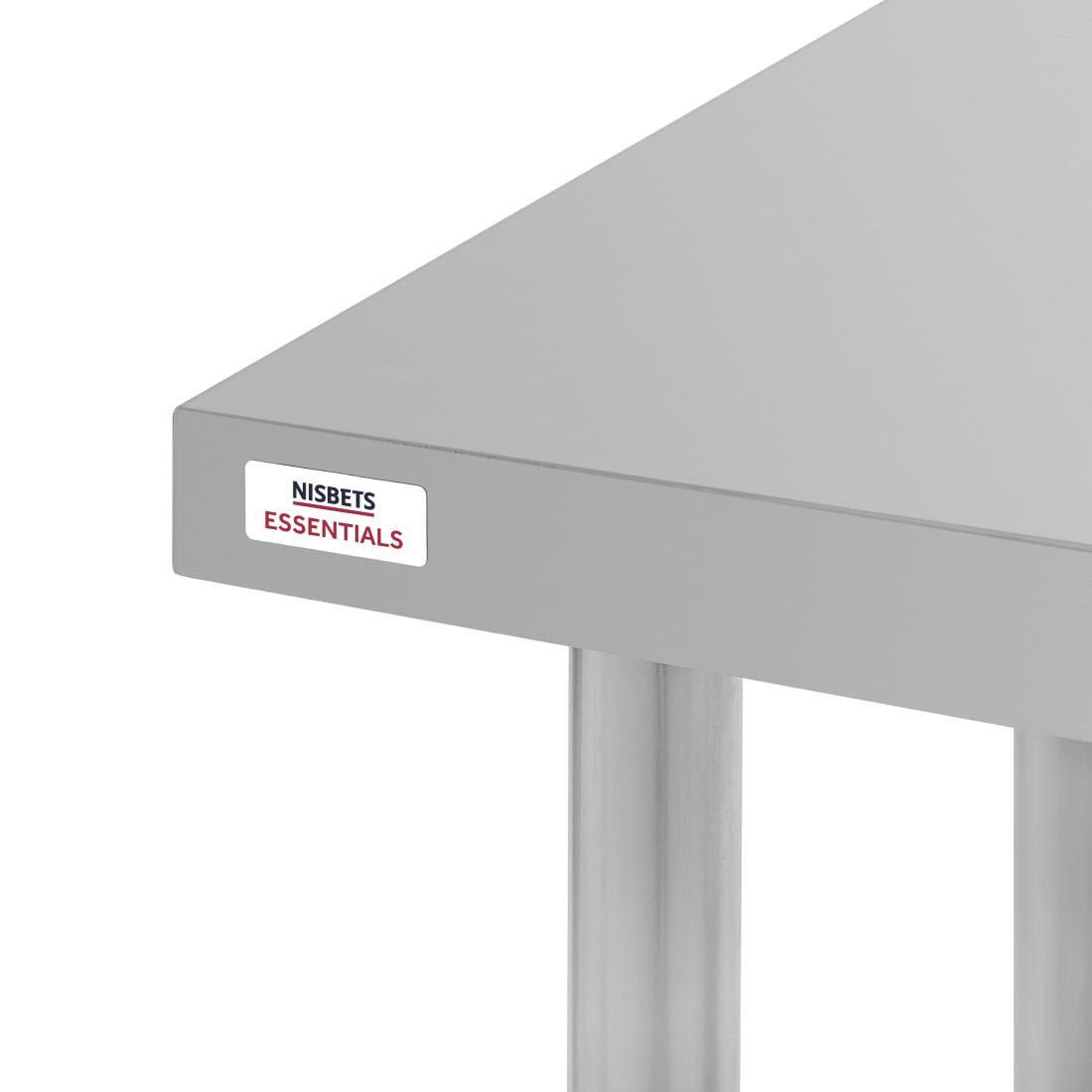 Nisbets Essentials Self Assembly Stainless Steel Table 1200 x 600mm
