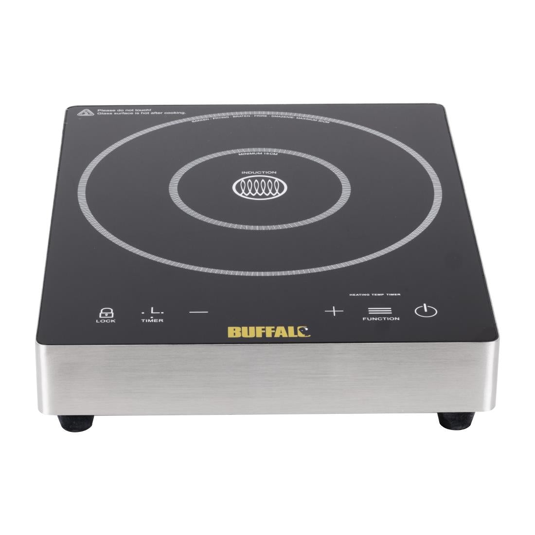 Buffalo Touch Control Single Induction Hob 3kW