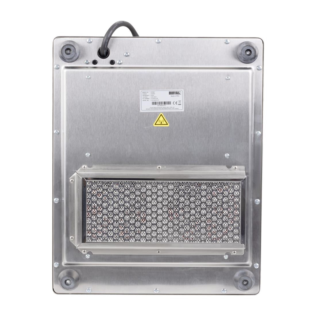 Buffalo Touch Control Single Induction Hob 3kW