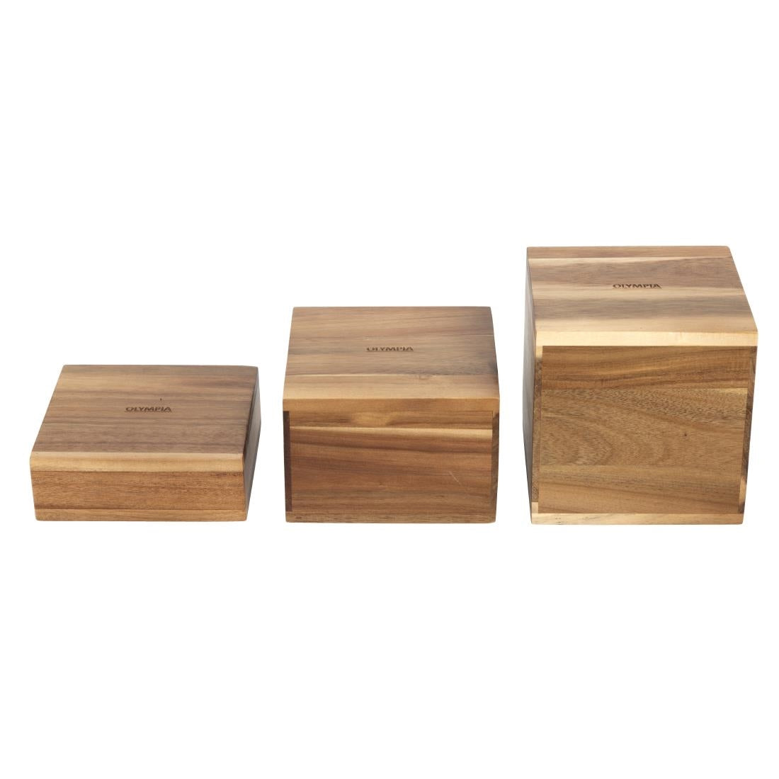 Olympia Acacia Riser Blocks 50/100/150(H)mm (3 Pack)