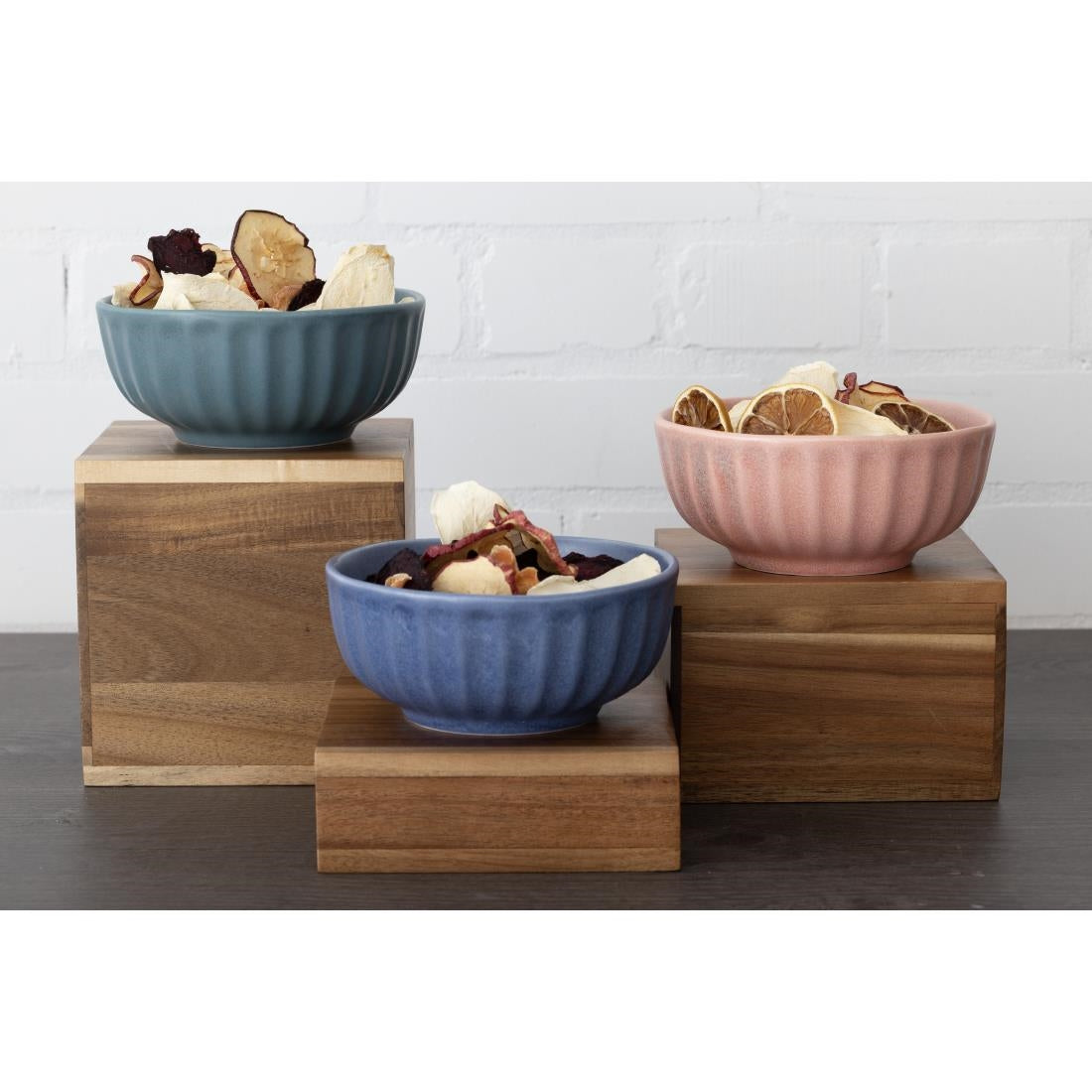 Olympia Acacia Riser Blocks 50/100/150(H)mm (3 Pack)