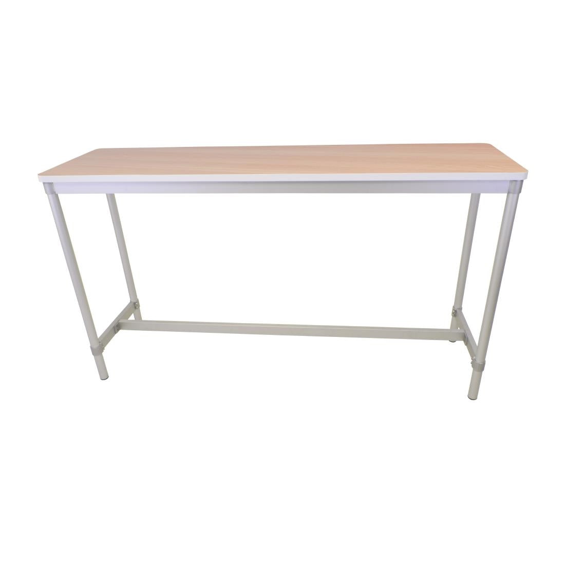Gopak Enviro Indoor Beech Effect Rectangle Poseur Table 1200mm