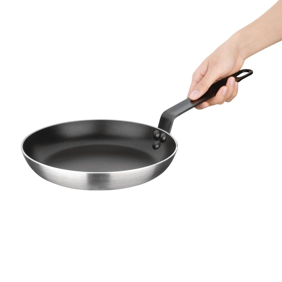 Nisbets Essentials Aluminium Non-Stick Teflon Frying Pan 24cm