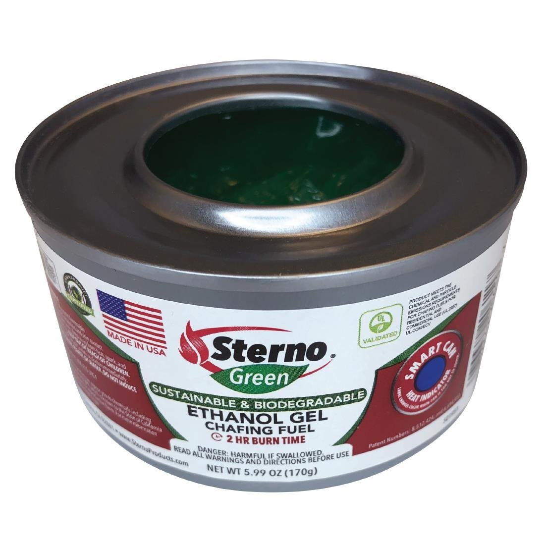 Sterno Green Ethanol Gel Chafing Fuel 2 Hour (24 Pack)