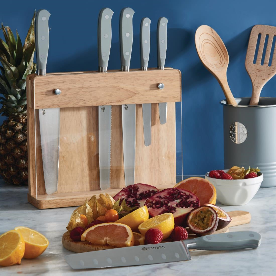 Viners Assure Elite 7-Piece Knife Set with Block